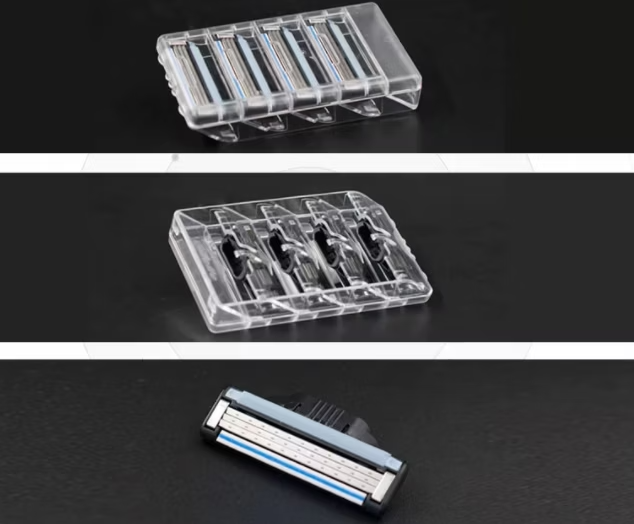 24x Mach3 Rakblad – Kompatibla med Gillette® – Skarp Rakning för Män
