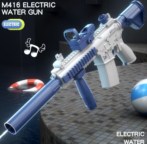 Elektrisk Vattenpistol – Kraftfull Blaster för Barn & Vuxna, Perfekt för Sommarlek