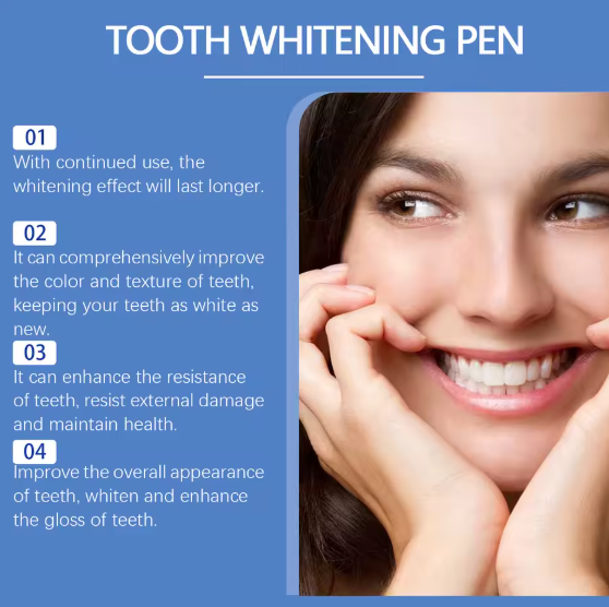 Oralhoe Teeth Whitening Gel Pen 6ml – Tandblekningspenna mot gula fläckar och missfärgningar