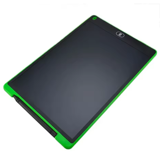 Ritplatta för barn 8.5" – Multicolor Skrivtavla med suddfunktion