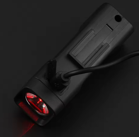 LED Cykellampa 100LM – USB Uppladdningsbar & Vattentät