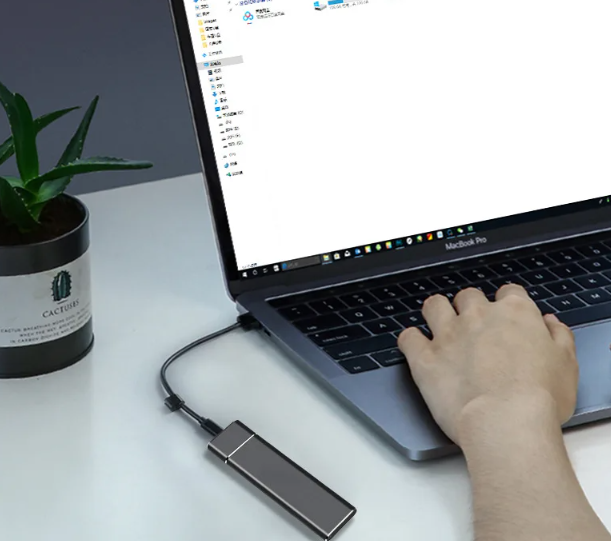 2TB Extern Hårddisk USB 3.1 – Portabel SSD för PC/Mac