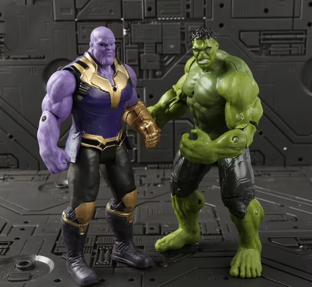 10 st Avengers Action Figures Set Superhjältefigurer - 17 cm