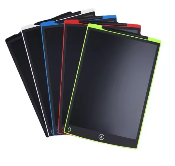 Ritplatta för barn 8.5" – Multicolor Skrivtavla med suddfunktion