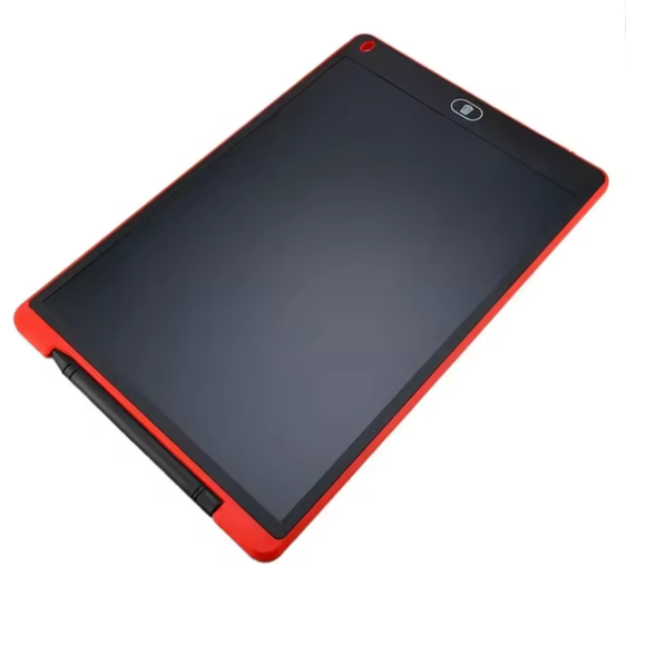 Ritplatta för barn 8.5" – Multicolor Skrivtavla med suddfunktion