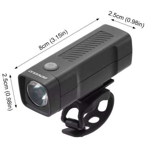 LED Cykellampa 100LM – USB Uppladdningsbar & Vattentät