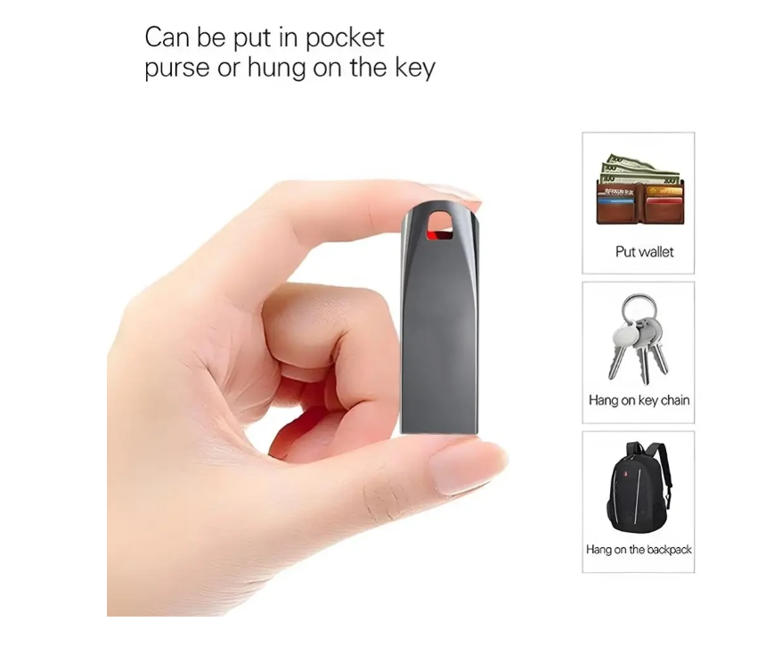 1TB USB 3.0 Flash Drive  – Vattentålig, Snabb & Kompakt Minnessticka