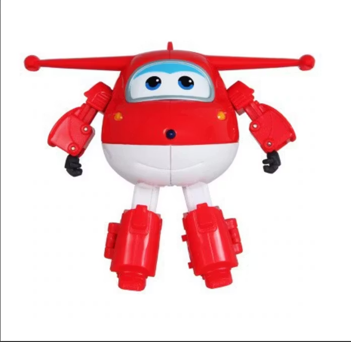 ABS “Mästerflygarna” Jet – Transformering Flygplan → Robot ( 12 cm)